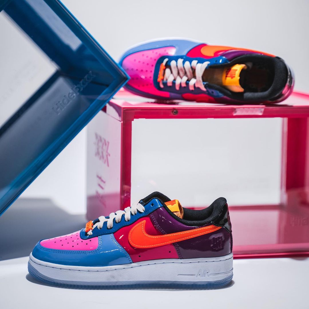 【国内 11/19、12/3 発売】UNDEFEATED × NIKE AIR FORCE 1 LOW “Multi Patent” (アンディフィーテッド ナイキ エア フォース 1 ロー “マルチパテント”) [DV5255-001/DV5255-200/DV5255-400/DV5255-500]