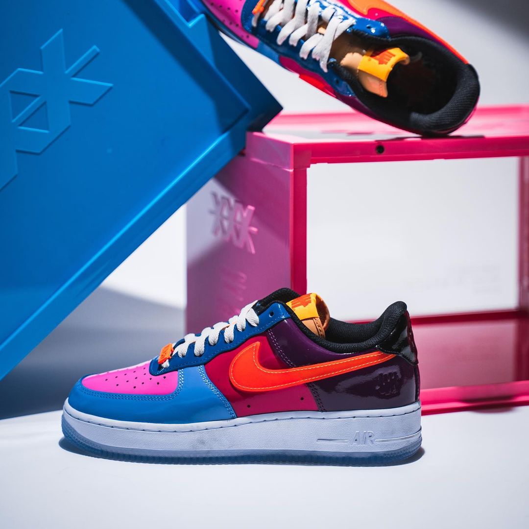 【国内 11/19、12/3 発売】UNDEFEATED × NIKE AIR FORCE 1 LOW “Multi Patent” (アンディフィーテッド ナイキ エア フォース 1 ロー “マルチパテント”) [DV5255-001/DV5255-200/DV5255-400/DV5255-500]