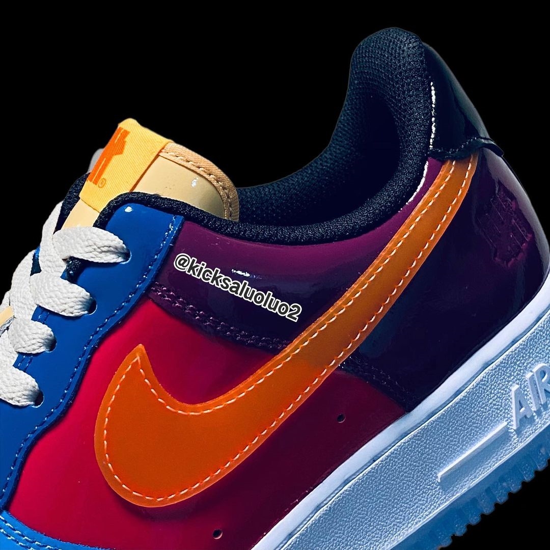 【国内 11/19、12/3 発売】UNDEFEATED × NIKE AIR FORCE 1 LOW “Multi Patent” (アンディフィーテッド ナイキ エア フォース 1 ロー “マルチパテント”) [DV5255-001/DV5255-200/DV5255-400/DV5255-500]