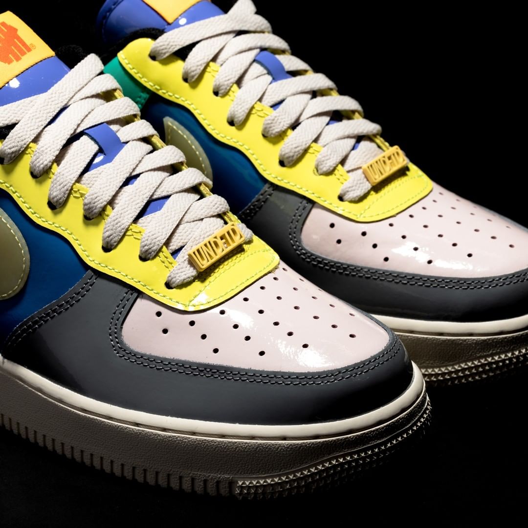 【国内 11/19、12/3 発売】UNDEFEATED × NIKE AIR FORCE 1 LOW “Multi Patent” (アンディフィーテッド ナイキ エア フォース 1 ロー “マルチパテント”) [DV5255-001/DV5255-200/DV5255-400/DV5255-500]