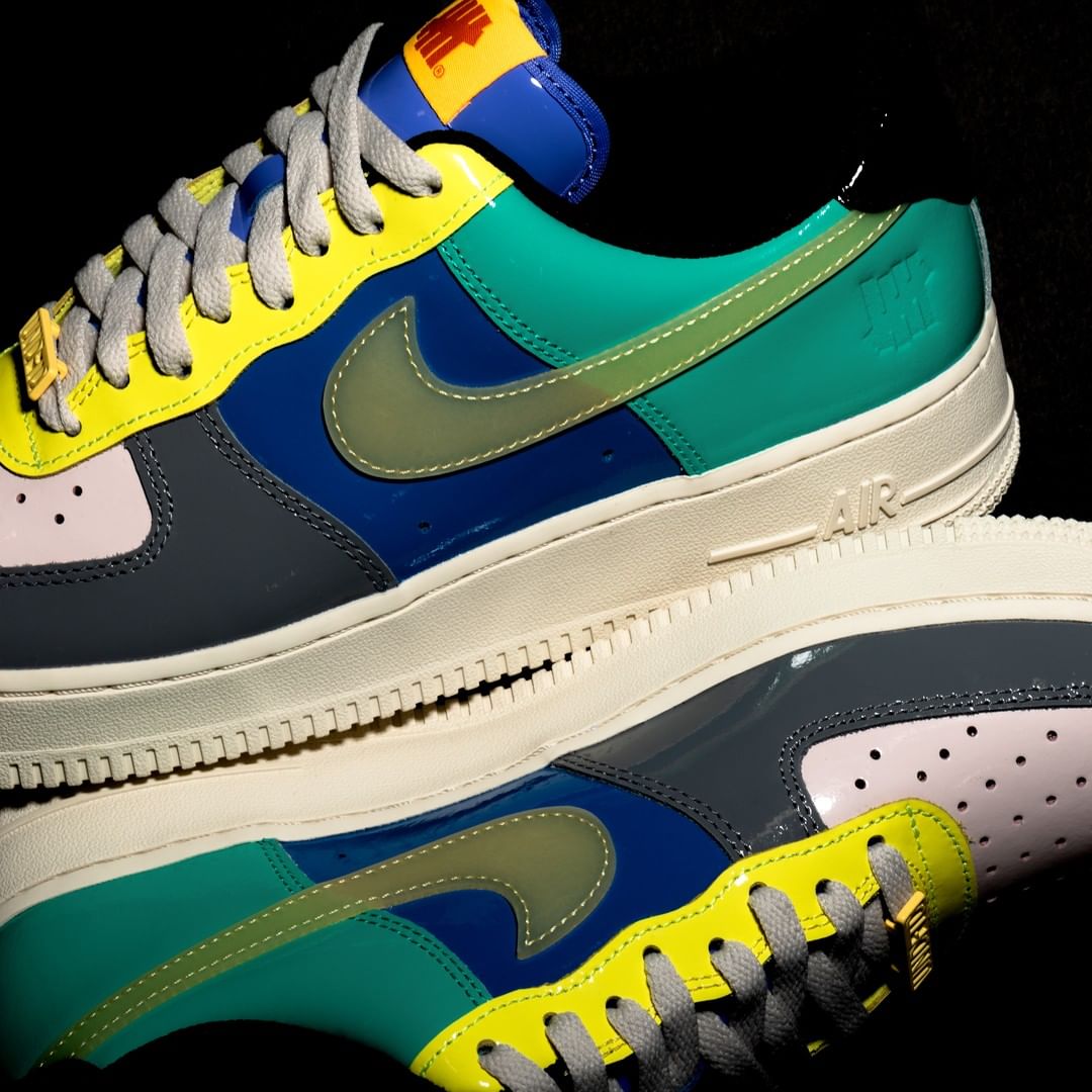 【国内 11/19、12/3 発売】UNDEFEATED × NIKE AIR FORCE 1 LOW “Multi Patent” (アンディフィーテッド ナイキ エア フォース 1 ロー “マルチパテント”) [DV5255-001/DV5255-200/DV5255-400/DV5255-500]