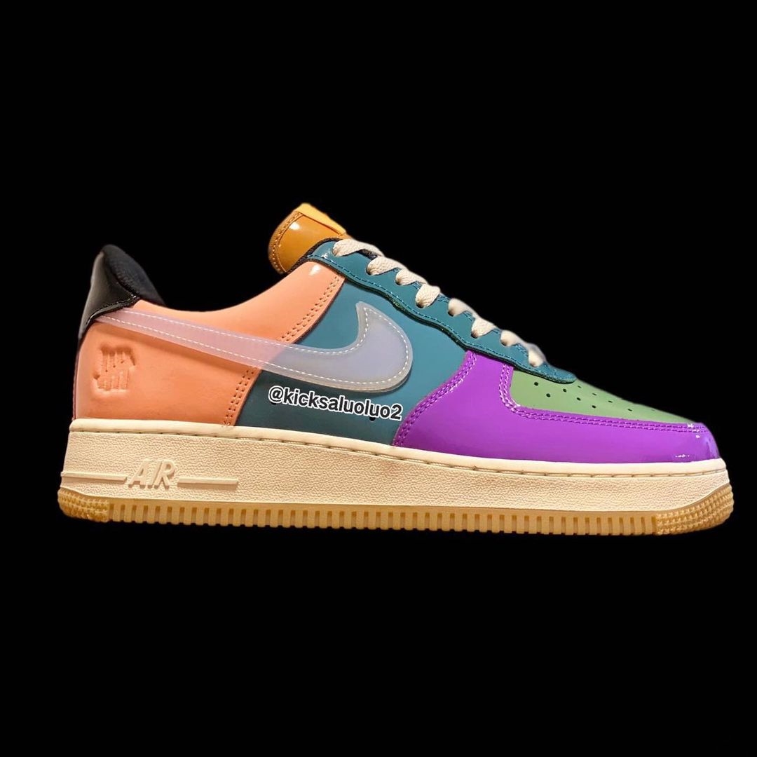 【国内 11/19、12/3 発売】UNDEFEATED × NIKE AIR FORCE 1 LOW “Multi Patent” (アンディフィーテッド ナイキ エア フォース 1 ロー “マルチパテント”) [DV5255-001/DV5255-200/DV5255-400/DV5255-500]