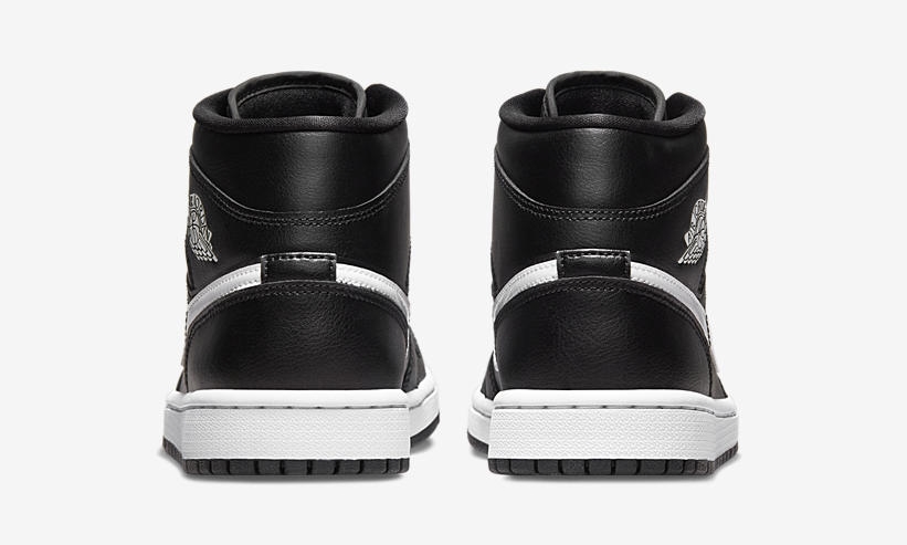 2022年 発売！ナイキ エア ジョーダン 1 ミッド “ブラック/ホワイト” (NIKE AIR JORDAN 1 MID “Black/White”) [DV0991-001]