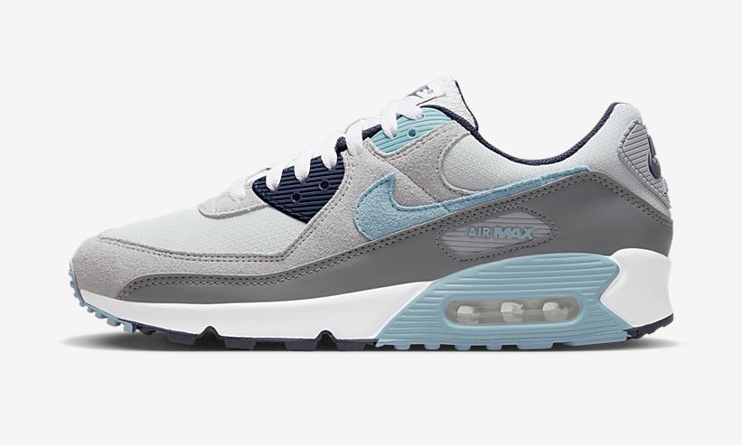 ナイキ エア マックス 90 “グレー/ブルー” (NIKE AIR MAX 90 “Grey/Blue”) [DM0029-003]