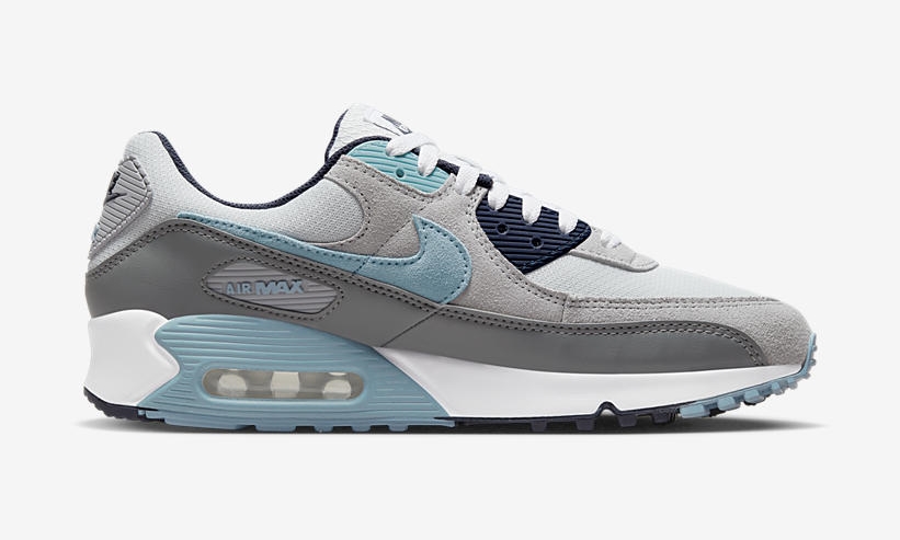 ナイキ エア マックス 90 “グレー/ブルー” (NIKE AIR MAX 90 “Grey/Blue”) [DM0029-003]