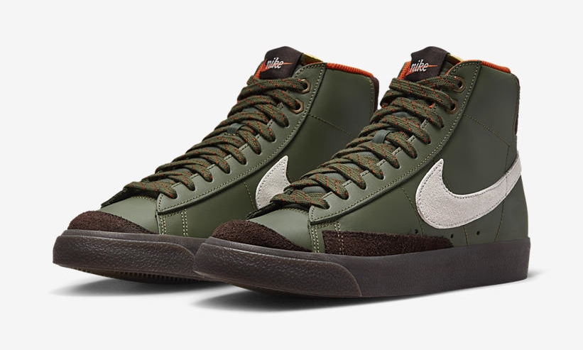 2022年 秋 発売予定！ナイキ ブレーザー ミッド 77 ビンテージ "アーミーオリーブ" (NIKE BLAZER MID 77 VINTAGE “Army Olive”) [DZ5176-300]