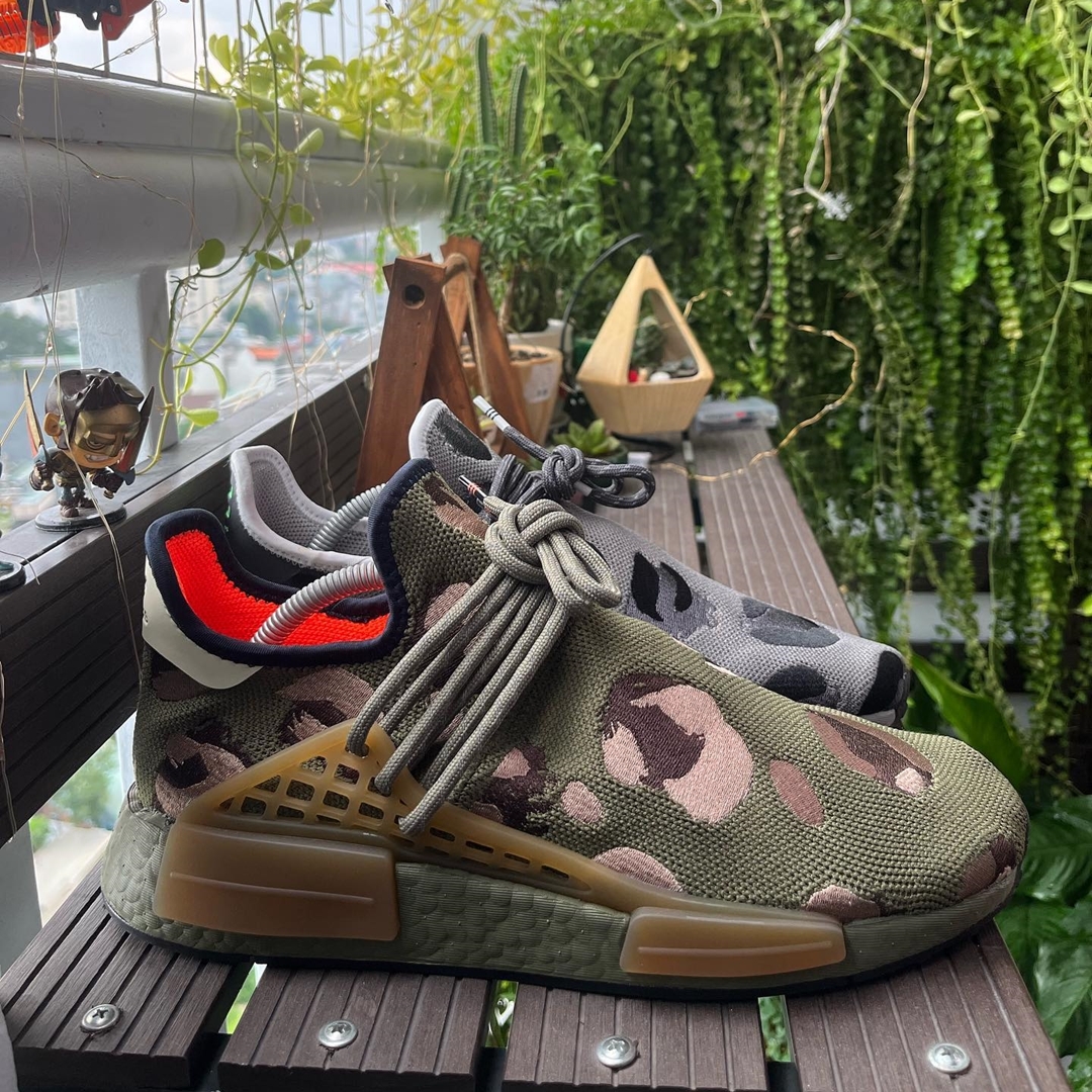 2022年 発売予定！Pharrell Williams × adiads Originals HU NMD “ANIMAL PRINT/Olive/Grey” (ファレル・ウィリアムス アディダス オリジナルス エヌエムディ “アニマルプリント”)