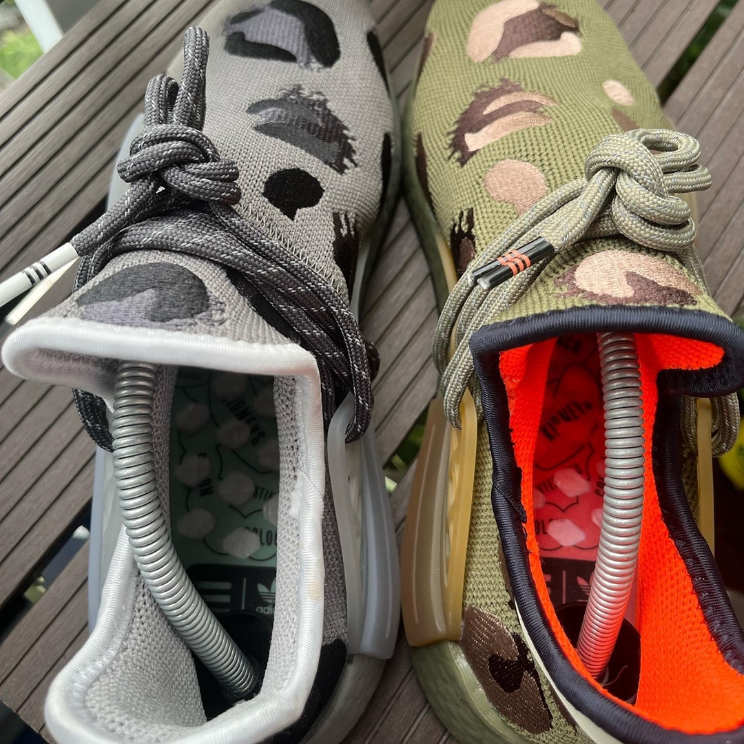 2022年 発売予定！Pharrell Williams × adiads Originals HU NMD “ANIMAL PRINT/Olive/Grey” (ファレル・ウィリアムス アディダス オリジナルス エヌエムディ “アニマルプリント”)