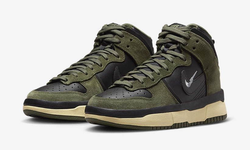 2022年 発売予定！ナイキ ウィメンズ ダンク ハイ アップ “ミディアムオリーブ” (NIKE WMNS DUNK HIGH UP “Medium Olive”) [DH3718-200]