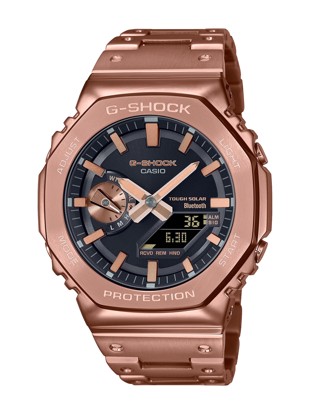 G-SHOCKから八角形ベゼル フルメタルモデルシンプルなデザインが人気の「GM-B2100D/GM-B2100BD/GM-B2100GD」が8/12 発売 (Gショック ジーショック)