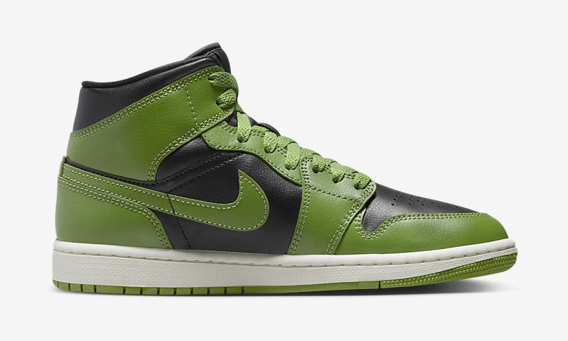 海外 11/14 発売予定！ナイキ エア ジョーダン 1 ミッド “ブラック/グリーン” (NIKE AIR JORDAN 1 MID “Black/Green”) [BQ6472-031]