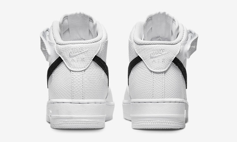 2022年 発売予定！ナイキ エア フォース 1 ミッド “ホワイトレプタイル/ブラック” (NIKE AIR FORCE 1 MID “White Reptile/Black”) [DZ5211-100]