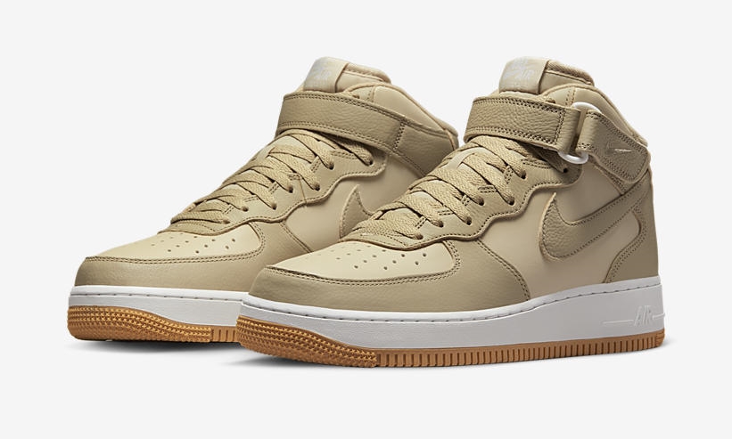 【国内 11/2 発売】ナイキ エア フォース 1 07 ミッド LX “ライムストーン” (NIKE AIR FORCE 1 07 MID LX “Limestone”) [DV7585-200]