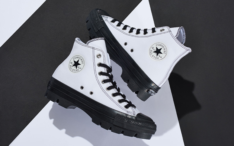 7/29 発売！CONVERSE ALL STAR 100 CHUNK HIの直営店限定カラー “White/Black” (コンバース オールスター 100 チャンク HI)