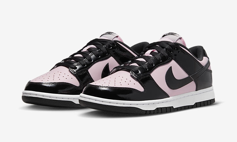 2022年 発売予定！ナイキ ダンク ロー "ピンク/ブラックパテントレザー" (NIKE DUNK LOW "Pink/Black Patent Leather") [DJ9955-600]