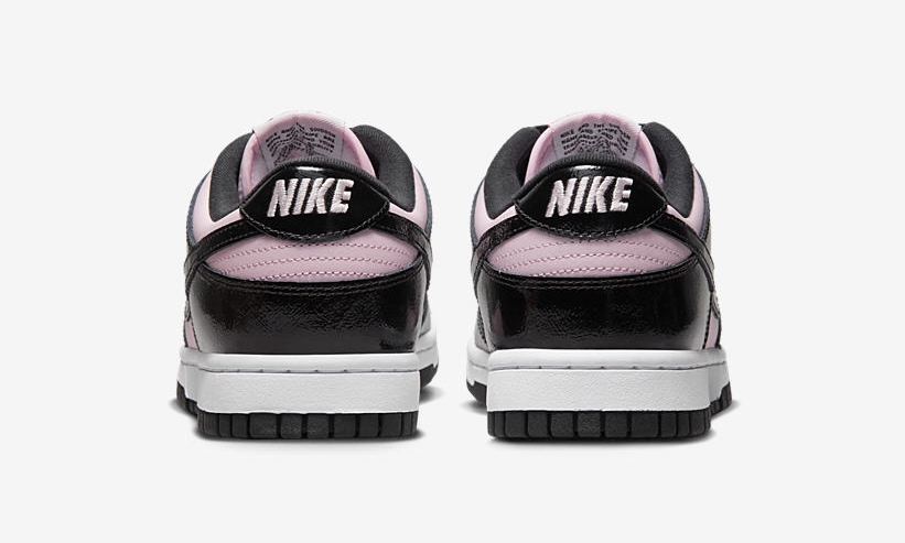 【国内 9/1 発売】ナイキ ウィメンズ ダンク ロー “ピンク/ブラックパテントレザー” (NIKE WMNS DUNK LOW “Pink/Black Patent Leather”) [DJ9955-600]