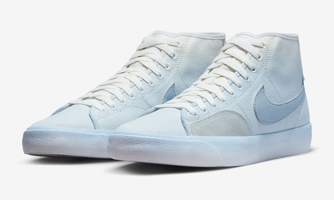 【発売予定】ナイキ SB ブレーザー コート ミッド プレミアム “セレスタインブルー” (NIKE SB BLAZER COURT MID PREMIUM “Celestine Blue”) [DQ5132-444]