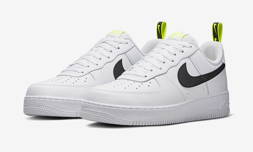 2022年 発売予定！ナイキ エア フォース 1 ロー “ヒールタブ/ホワイト/ボルト” (NIKE AIR FORCE 1 LOW “Heel tab/White/Volt”) [DZ4510-100]