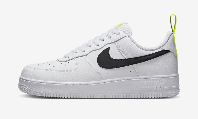 2022年 発売予定！ナイキ エア フォース 1 ロー “ヒールタブ/ホワイト/ボルト” (NIKE AIR FORCE 1 LOW “Heel tab/White/Volt”) [DZ4510-100]