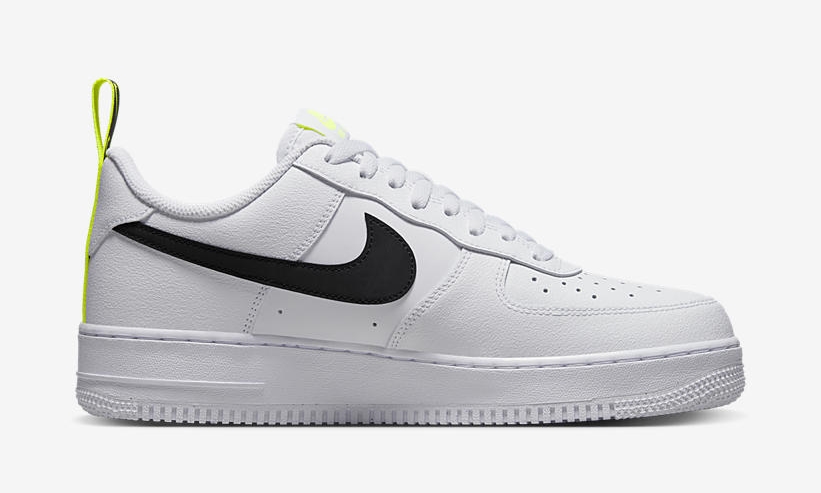 2022年 発売予定！ナイキ エア フォース 1 ロー “ヒールタブ/ホワイト/ボルト” (NIKE AIR FORCE 1 LOW “Heel tab/White/Volt”) [DZ4510-100]