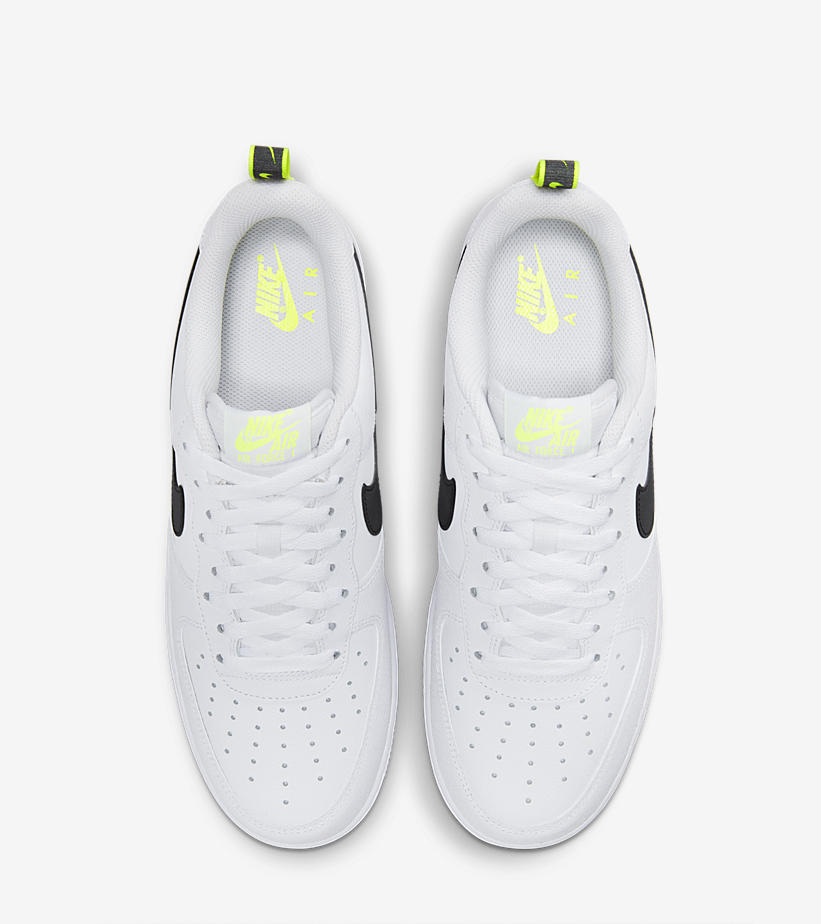 2022年 発売予定！ナイキ エア フォース 1 ロー “ヒールタブ/ホワイト/ボルト” (NIKE AIR FORCE 1 LOW “Heel tab/White/Volt”) [DZ4510-100]