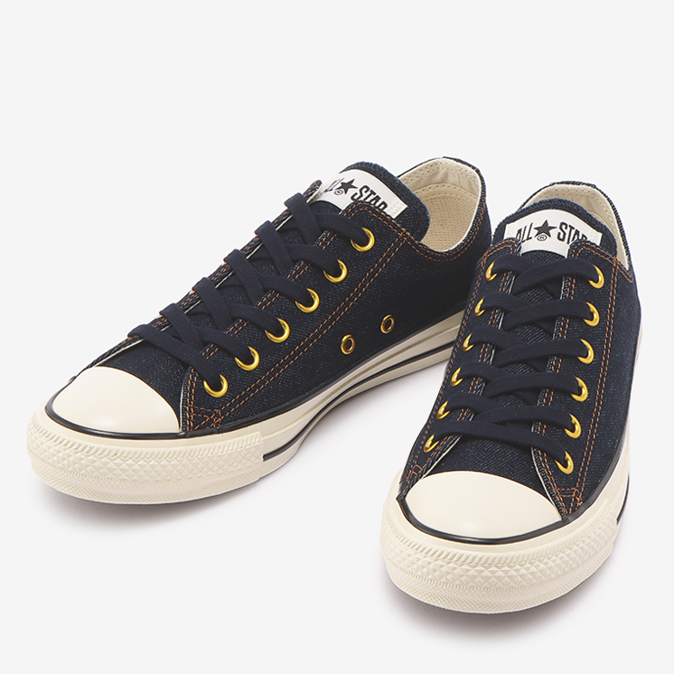 8/19 発売！「岡山デニム」の洗い加工を施したインディゴデニムをアッパーに採用した CONVERSE ALL STAR US OKAYAMA DENIM OX/HI (コンバース オールスター US オカヤマデニム)