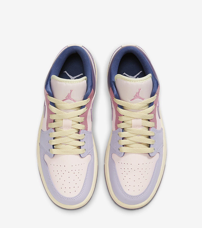 海外 9月 発売予定！ナイキ ウィメンズ エア ジョーダン 1 ロー “セイル/ピンク/パープル” (NIKE WMNS AIR JORDAN 1 LOW “Sail/Pink/Purple”) [DZ2768-651]