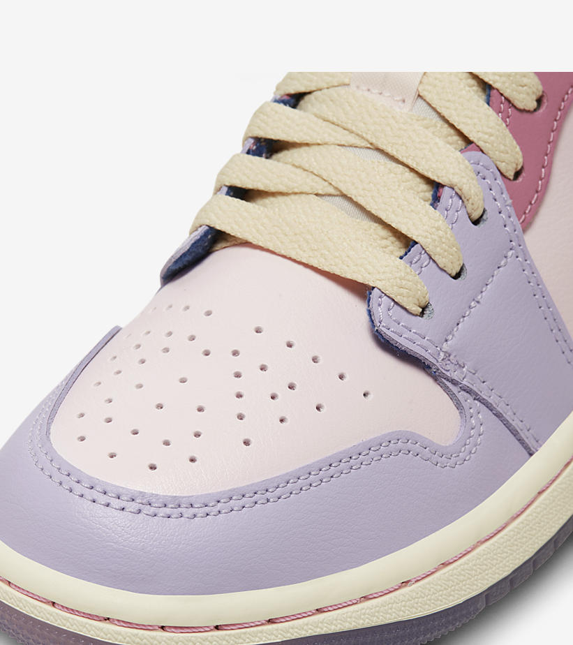 海外 9月 発売予定！ナイキ ウィメンズ エア ジョーダン 1 ロー “セイル/ピンク/パープル” (NIKE WMNS AIR JORDAN 1 LOW “Sail/Pink/Purple”) [DZ2768-651]