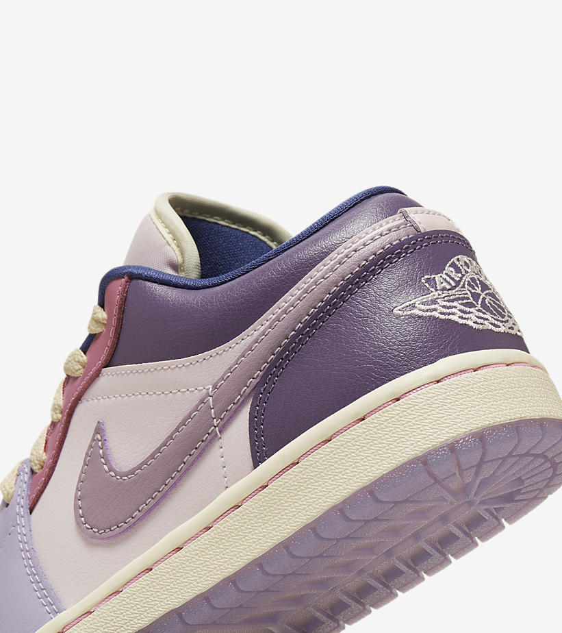 海外 9月 発売予定！ナイキ ウィメンズ エア ジョーダン 1 ロー “セイル/ピンク/パープル” (NIKE WMNS AIR JORDAN 1 LOW “Sail/Pink/Purple”) [DZ2768-651]