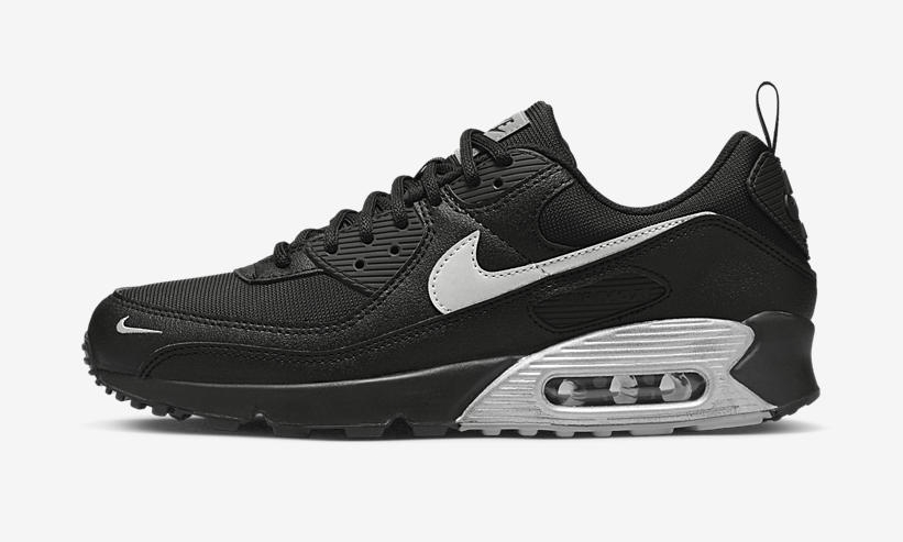 海外 8/25 発売予定！ナイキ エア マックス 90 “ブラック/シルバー” (NIKE AIR MAX 90 “Black/Silver”) [DX8969-001]