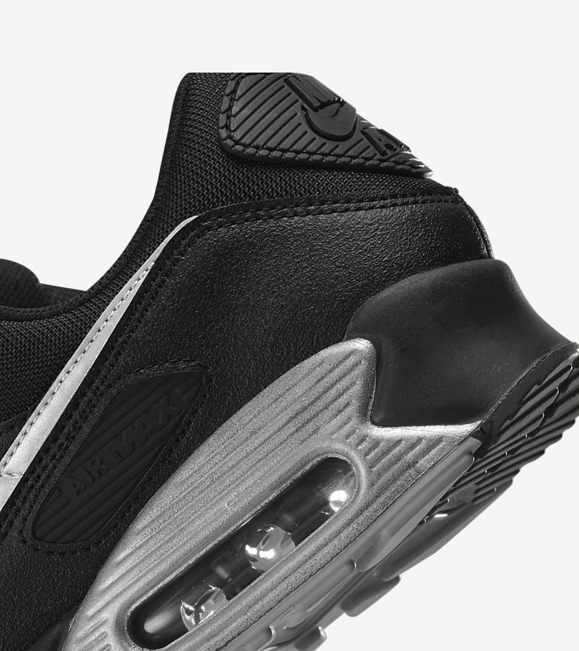 海外 8/25 発売予定！ナイキ エア マックス 90 “ブラック/シルバー” (NIKE AIR MAX 90 “Black/Silver”) [DX8969-001]