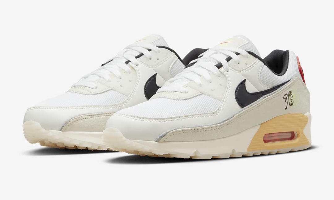 海外発売！ナイキ エア マックス 90 SE "ホワイト/セサミ" (NIKE AIR MAX 90 SE "White/Sesame") [DV3335-100]