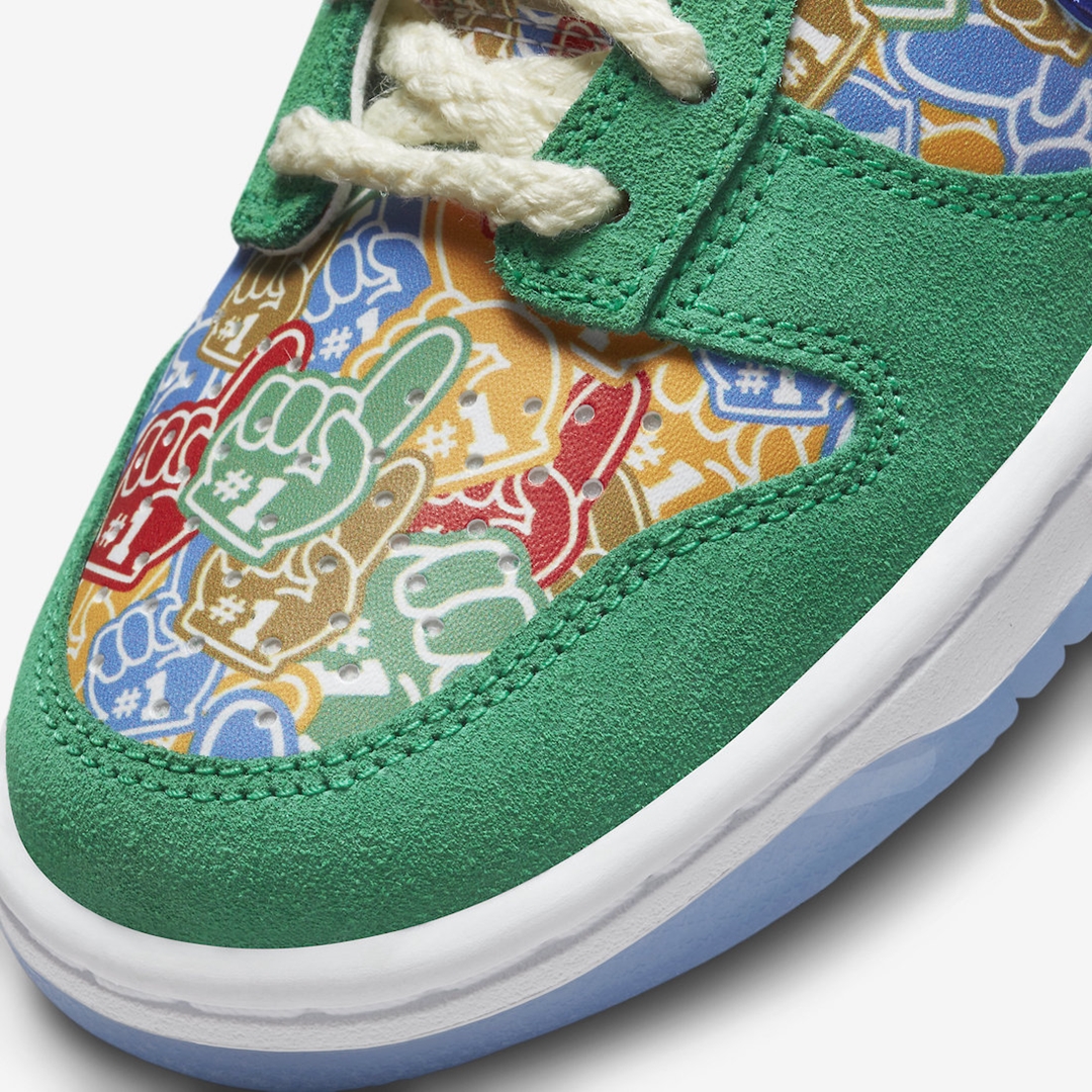 海外 12/14 発売予定！ナイキ GS ダンク ロー “フォームフィンガー/スタジアムグリーン” (NIKE GS DUNK LOW “Foam Finger/Stadium Green”) [DZ5184-300]