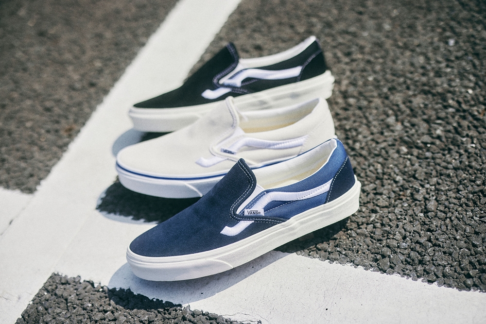 8/5 発売!VANS CLASSIC SLIP-ON “SIDE STRIPE” PACK (バンズ