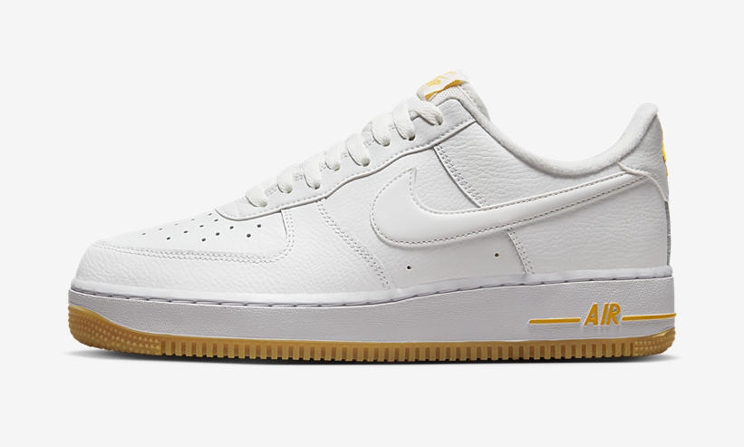 2022年 発売予定！ナイキ エア フォース 1 ロー “ホワイト/イエロー/ガム” (NIKE AIR FORCE 1 LOW “White/Yellow/Gum”) [DZ4512-100]