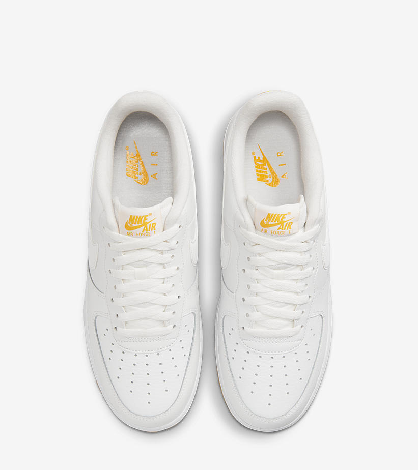 2022年 発売予定！ナイキ エア フォース 1 ロー “ホワイト/イエロー/ガム” (NIKE AIR FORCE 1 LOW “White/Yellow/Gum”) [DZ4512-100]