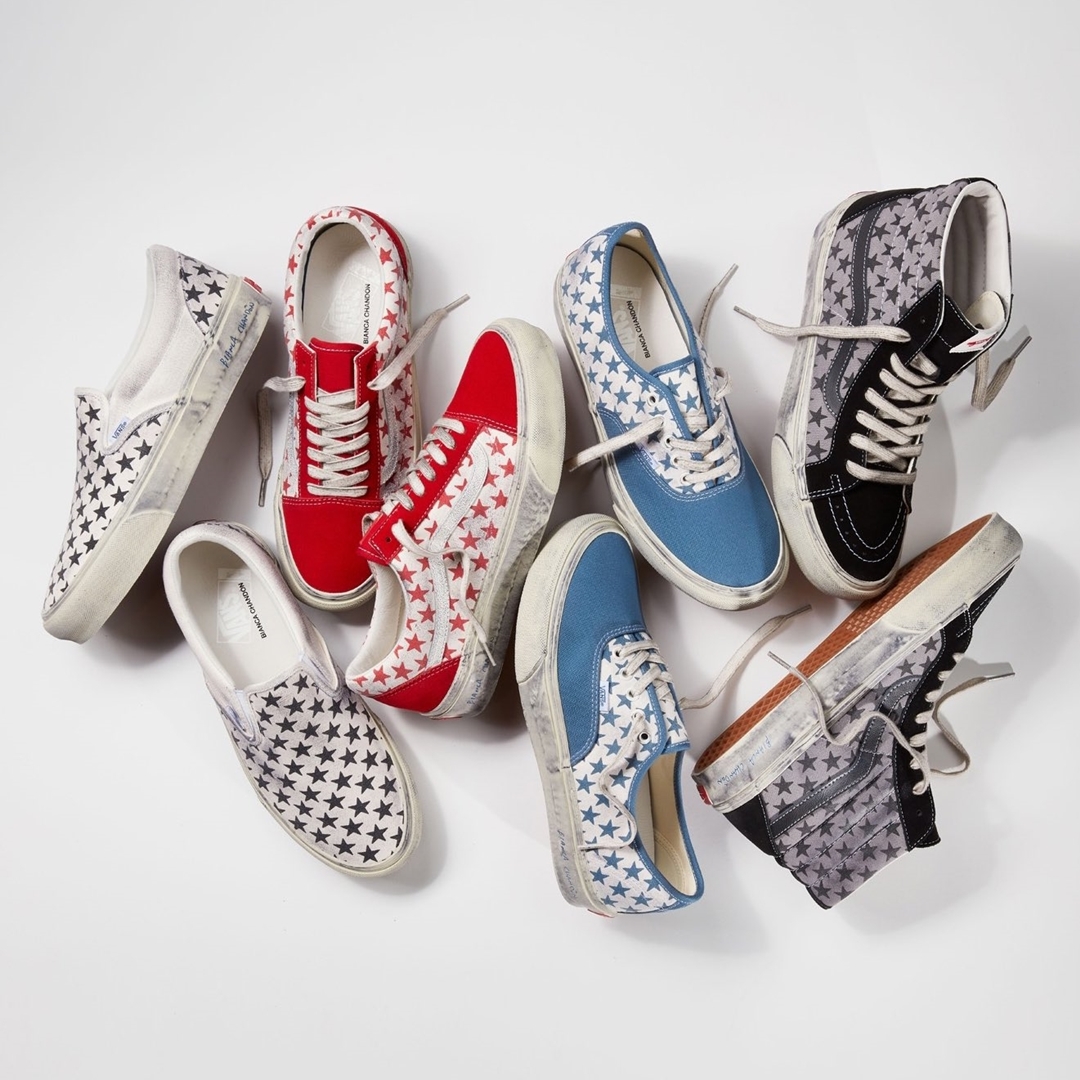 【国内 8/20 発売】Bianca Chandon × VANS VAULT AUTHENTIC/SK8-HI/OLD SKOOL