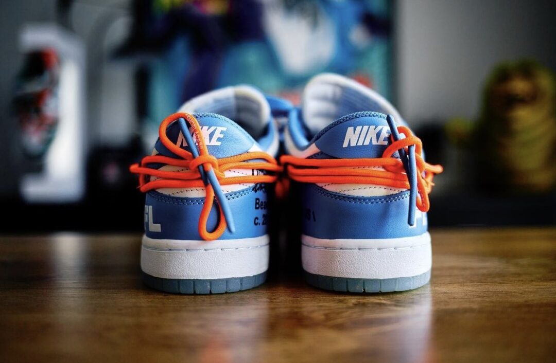 海外 4/5~4/14 オークションに出品！オフホワイト × フューチュラ × ナイキ ダンク ロー (OFF-WHITE FUTURA NIKE DUNK LOW) [DD0856-403/DD0856-801]