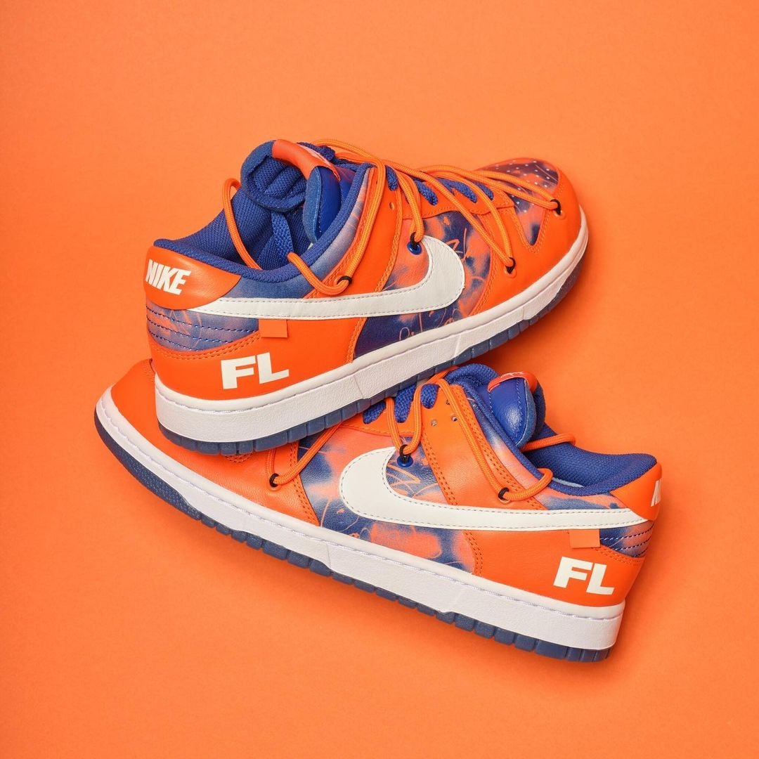 海外 4/5~4/14 オークションに出品！オフホワイト × フューチュラ × ナイキ ダンク ロー (OFF-WHITE FUTURA NIKE DUNK LOW) [DD0856-403/DD0856-801]