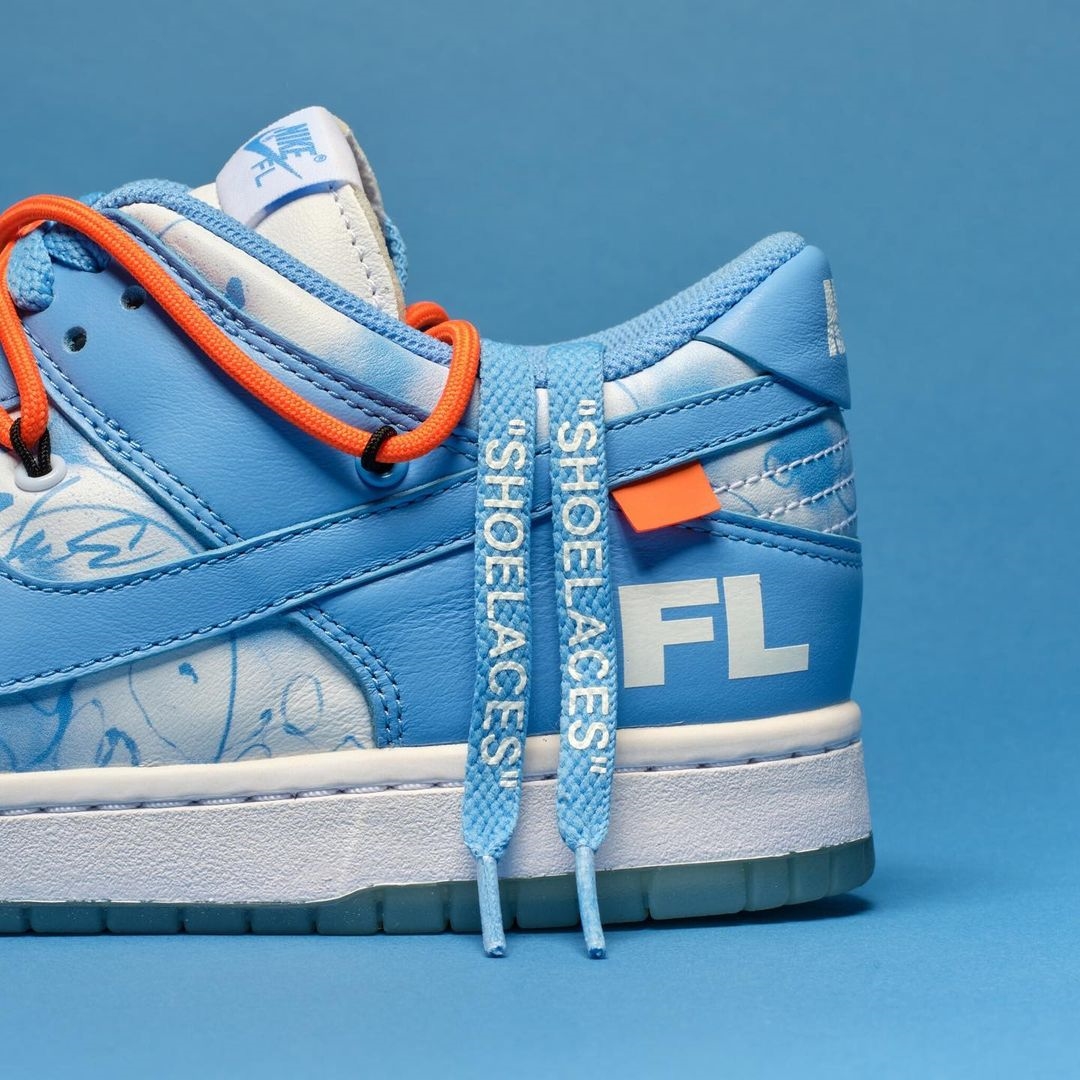 海外 4/5~4/14 オークションに出品！オフホワイト × フューチュラ × ナイキ ダンク ロー (OFF-WHITE FUTURA NIKE DUNK LOW) [DD0856-403/DD0856-801]