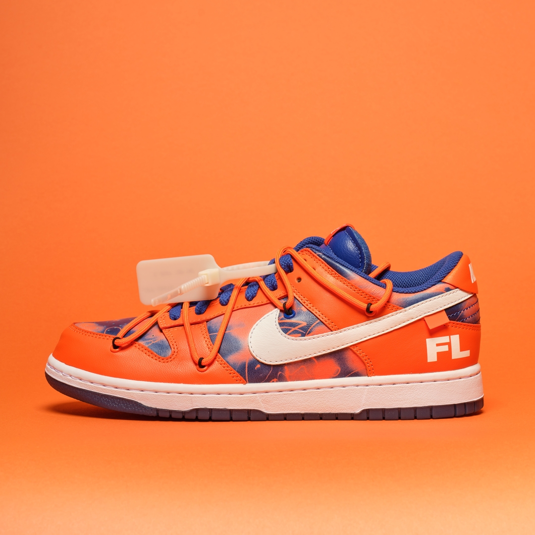 海外 4/5~4/14 オークションに出品！オフホワイト × フューチュラ × ナイキ ダンク ロー (OFF-WHITE FUTURA NIKE DUNK LOW) [DD0856-403/DD0856-801]