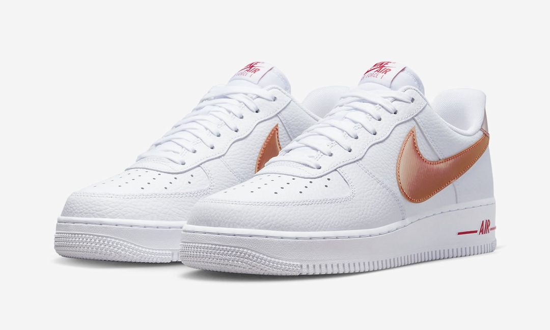 2022年 発売予定！ナイキ エア フォース 1 ロー "ジャンボスウッシュ/ホワイト/レッド" (NIKE AIR FORCE 1 LOW "Jumbo Swoosh/White/Red")