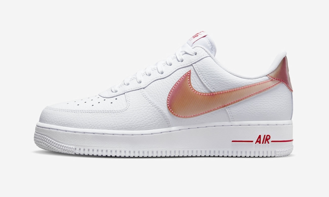 2022年 発売予定！ナイキ エア フォース 1 ロー “ジャンボスウッシュ/ホワイト/レッド” (NIKE AIR FORCE 1 LOW “Jumbo Swoosh/White/Red”) [DV3505-100]