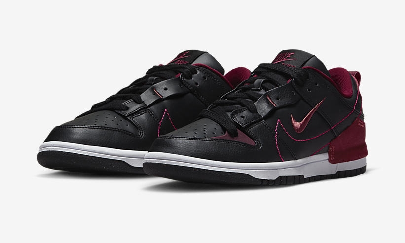 2022年 発売予定！ナイキ ダンク ロー ディスラプト 2 “ブラック/ダークビートルート” (NIKE WMNS DUNK LOW DISRUPT 2 “Black/Dark Beetroot”) [DV4024-003]