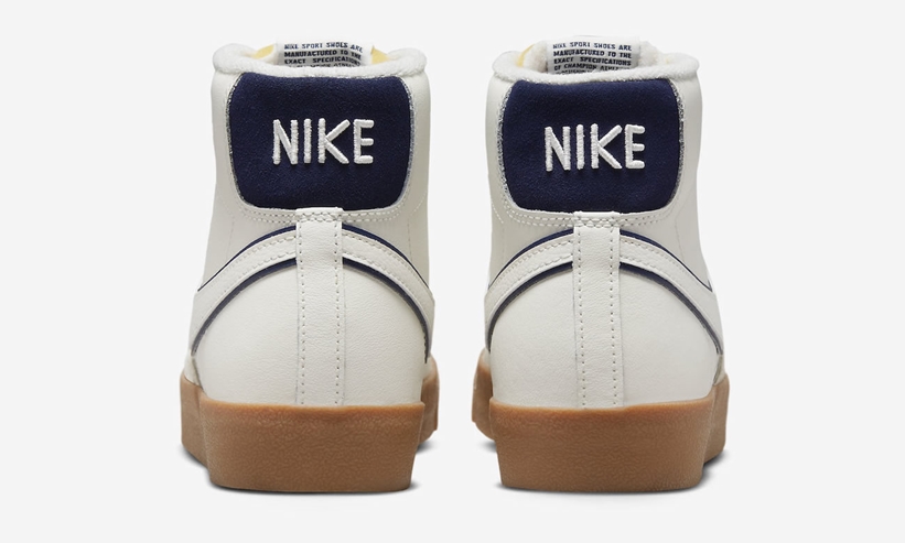 2022年 発売予定！ナイキ ブレーザー ミッド “ホワイト/ネイビー/ガム” (NIKE BLAZER MID “White/Navy/Gum”) [DQ7672-100]