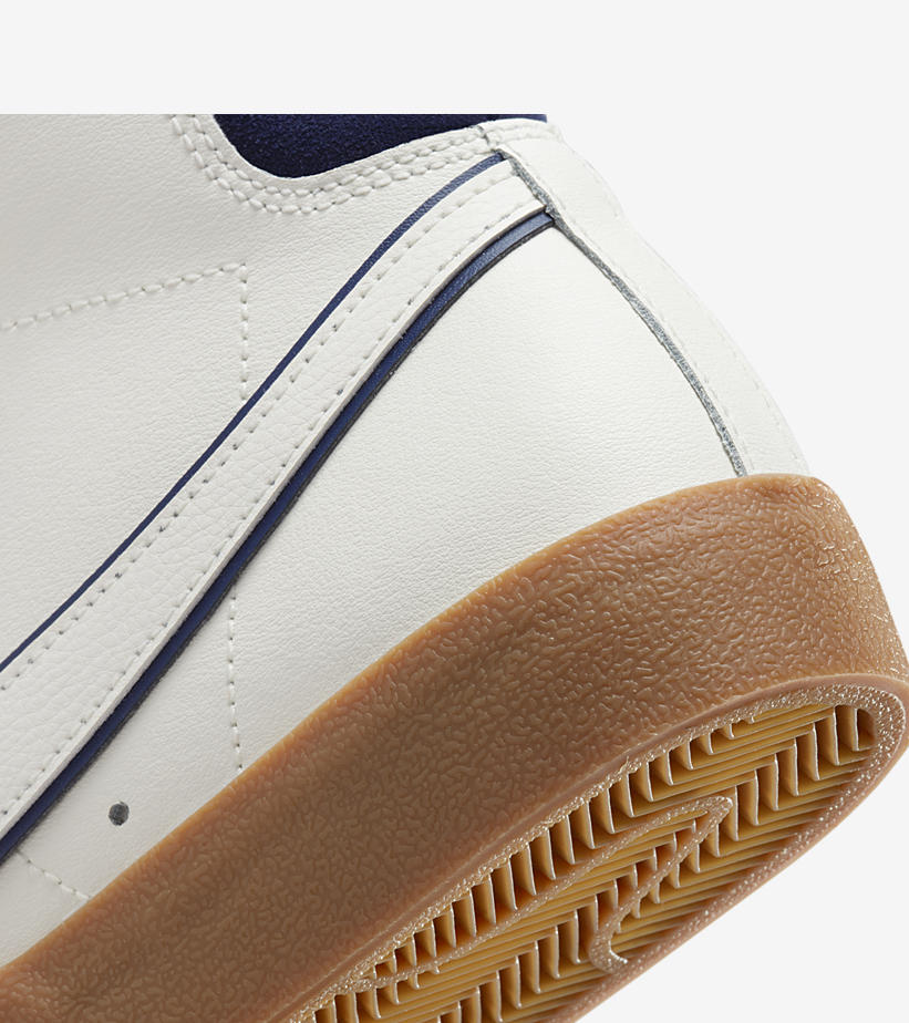 2022年 発売予定！ナイキ ブレーザー ミッド “ホワイト/ネイビー/ガム” (NIKE BLAZER MID “White/Navy/Gum”) [DQ7672-100]