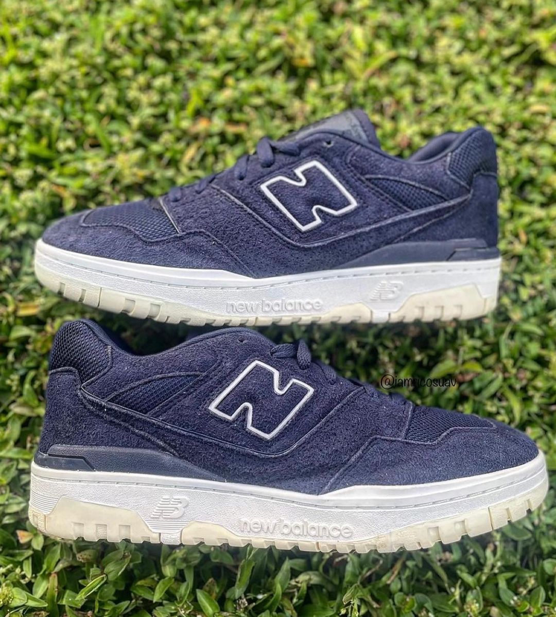 【リーク】ニューバランス × エメ レオン ドレ BB550 ネイビー/ホワイト” (New Balance × Aimé Leon Dore BB550 “Navy/White”)