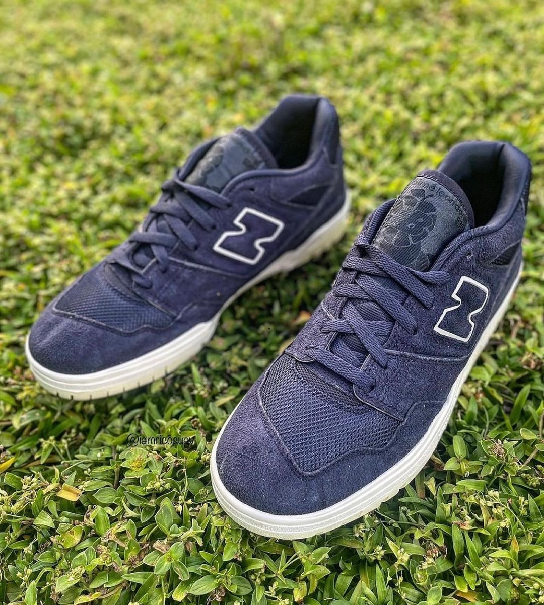 【リーク】ニューバランス × エメ レオン ドレ BB550 ネイビー/ホワイト” (New Balance × Aimé Leon Dore BB550 “Navy/White”)