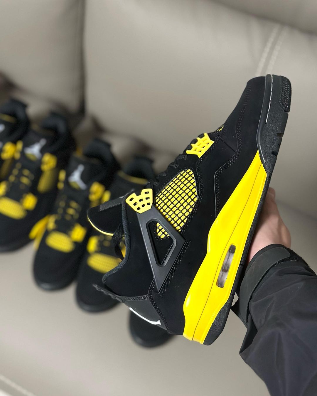 【国内 5/13 発売】ナイキ エア ジョーダン 4 “サンダー” (NIKE AIR JORDAN 4 “Thunder”) [DH6927-017]