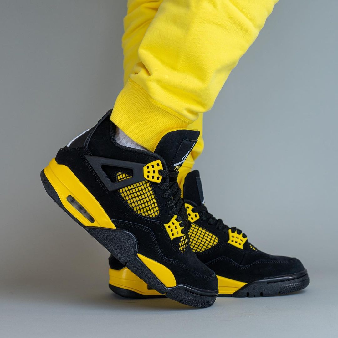 【国内 5/13 発売】ナイキ エア ジョーダン 4 “サンダー” (NIKE AIR JORDAN 4 “Thunder”) [DH6927-017]